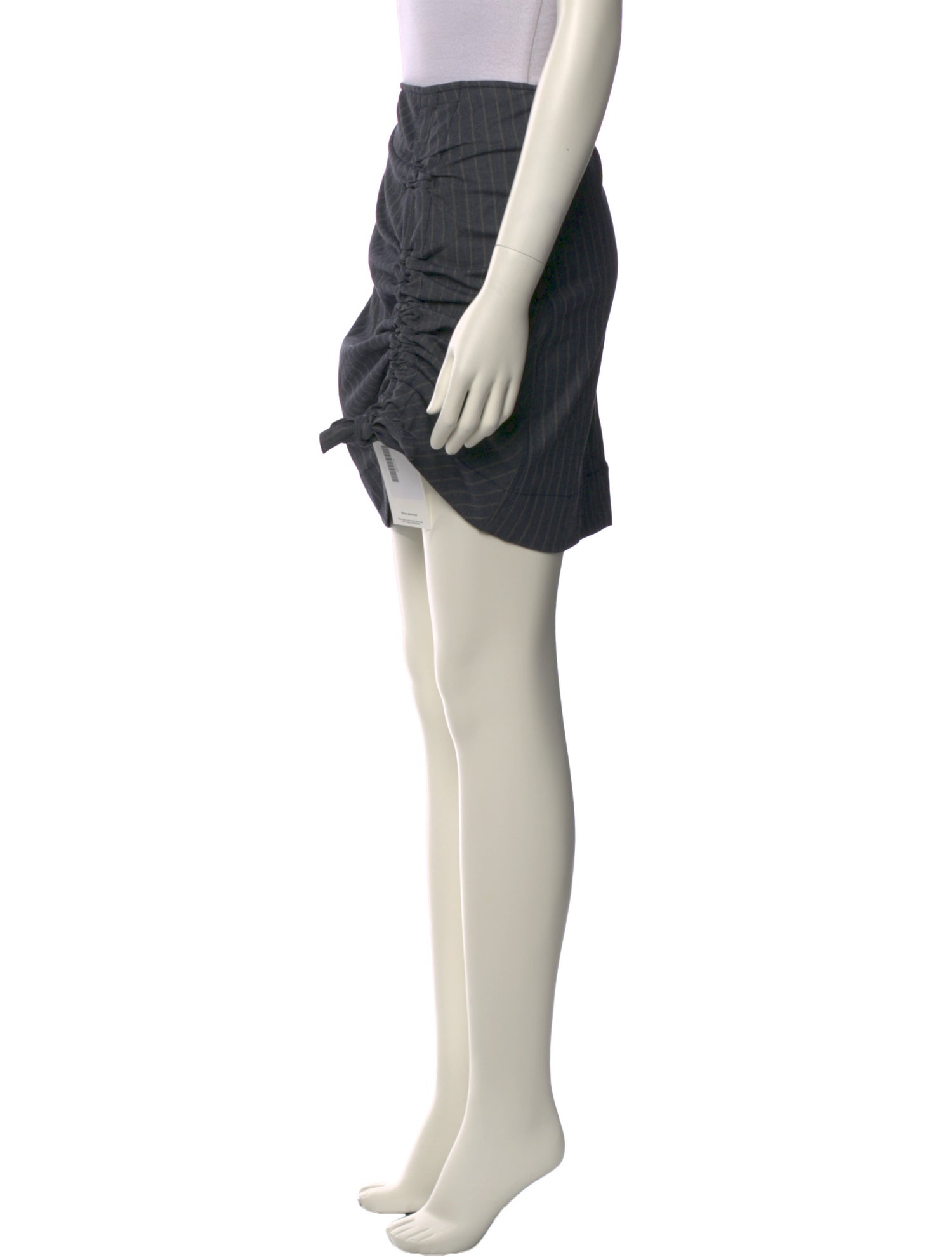 Ganni Ruffle Embellishment Mini Skirt