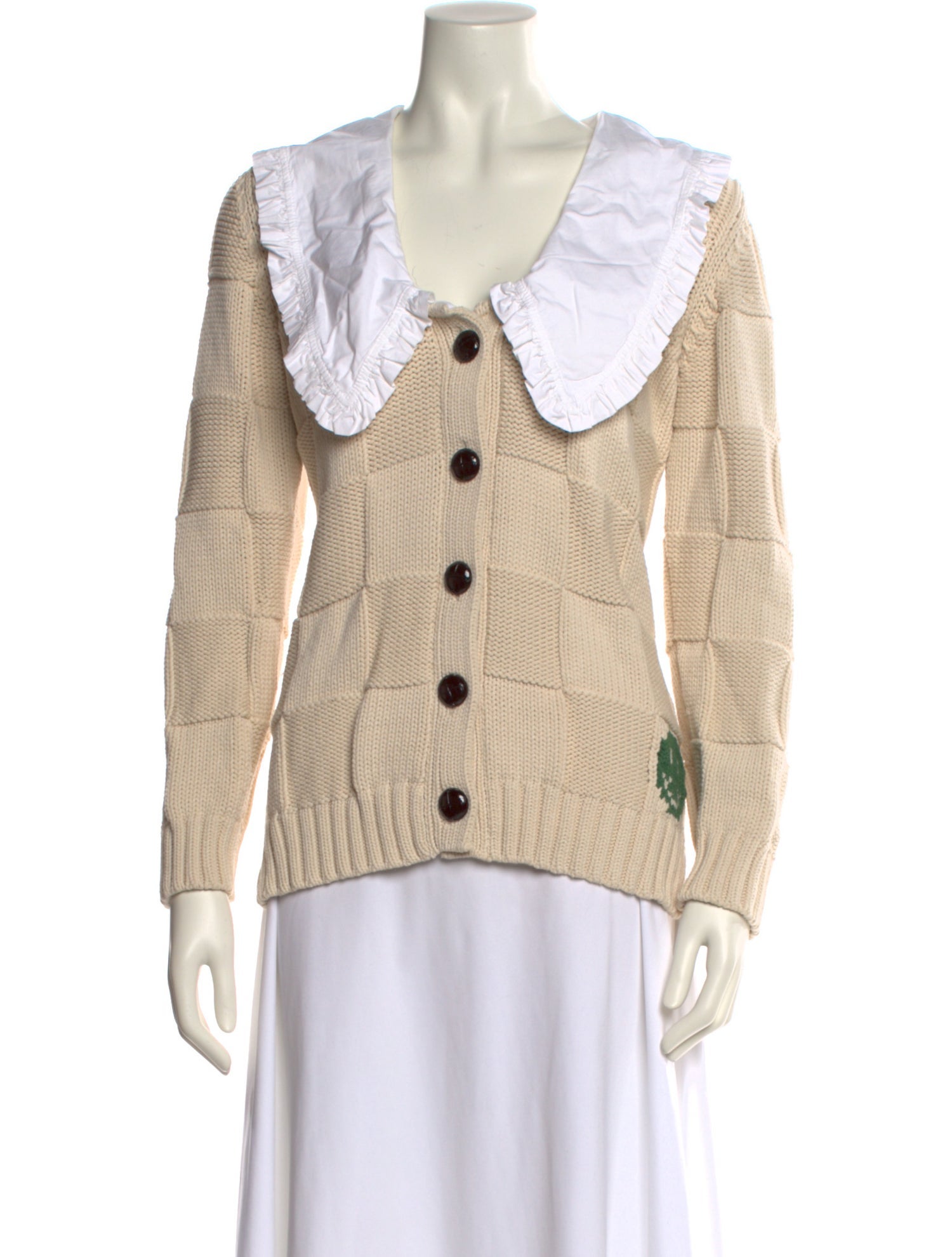 Ganni V-Neck Sweater