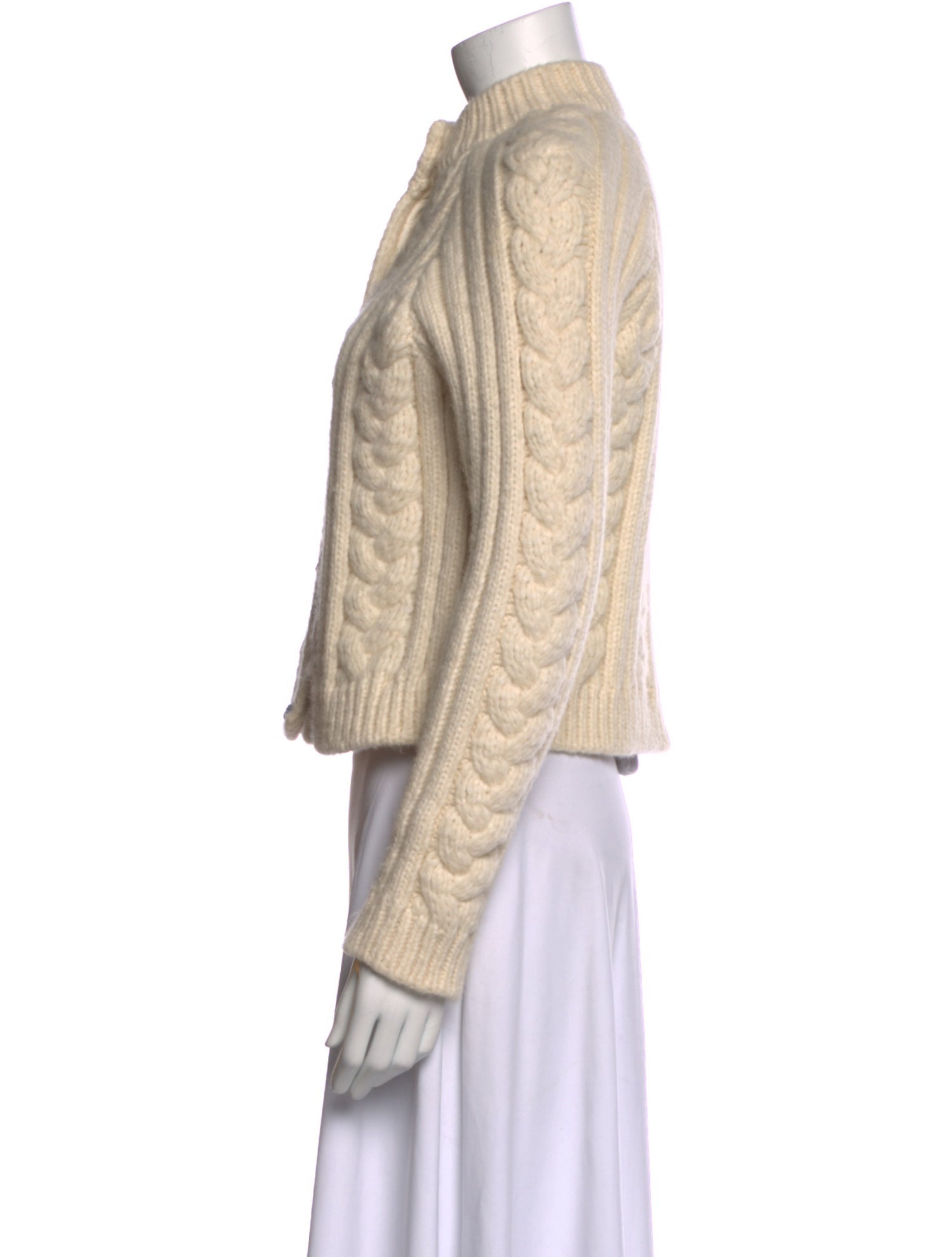 Ganni Alpaca Mock Neck Sweater