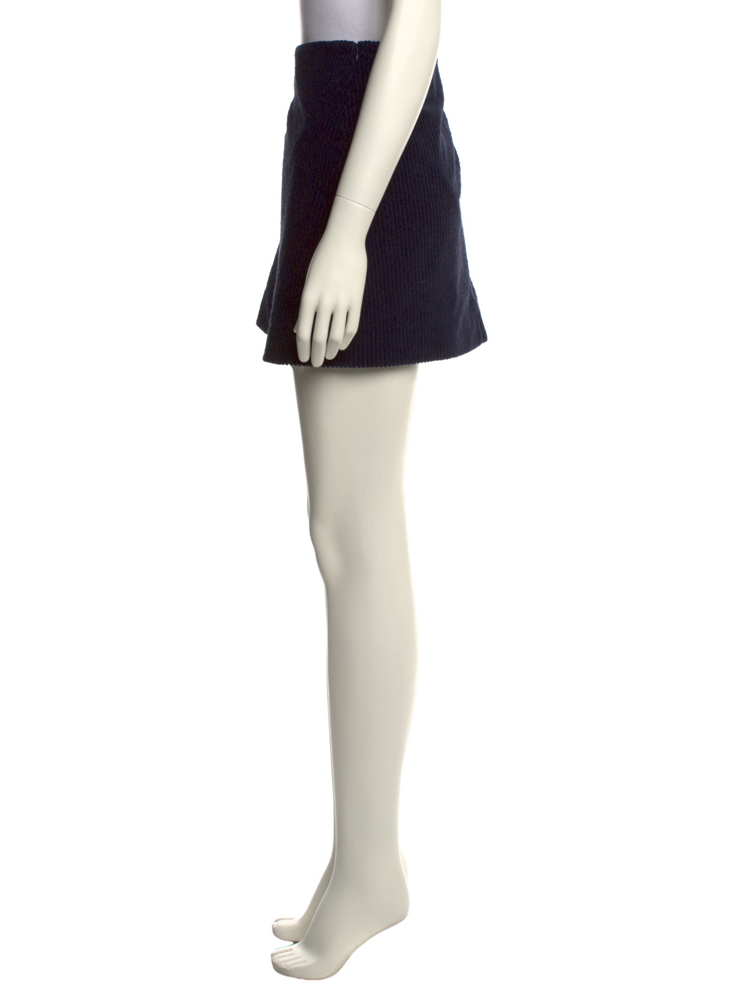 Ganni Ruffle Embellishment Mini Skirt