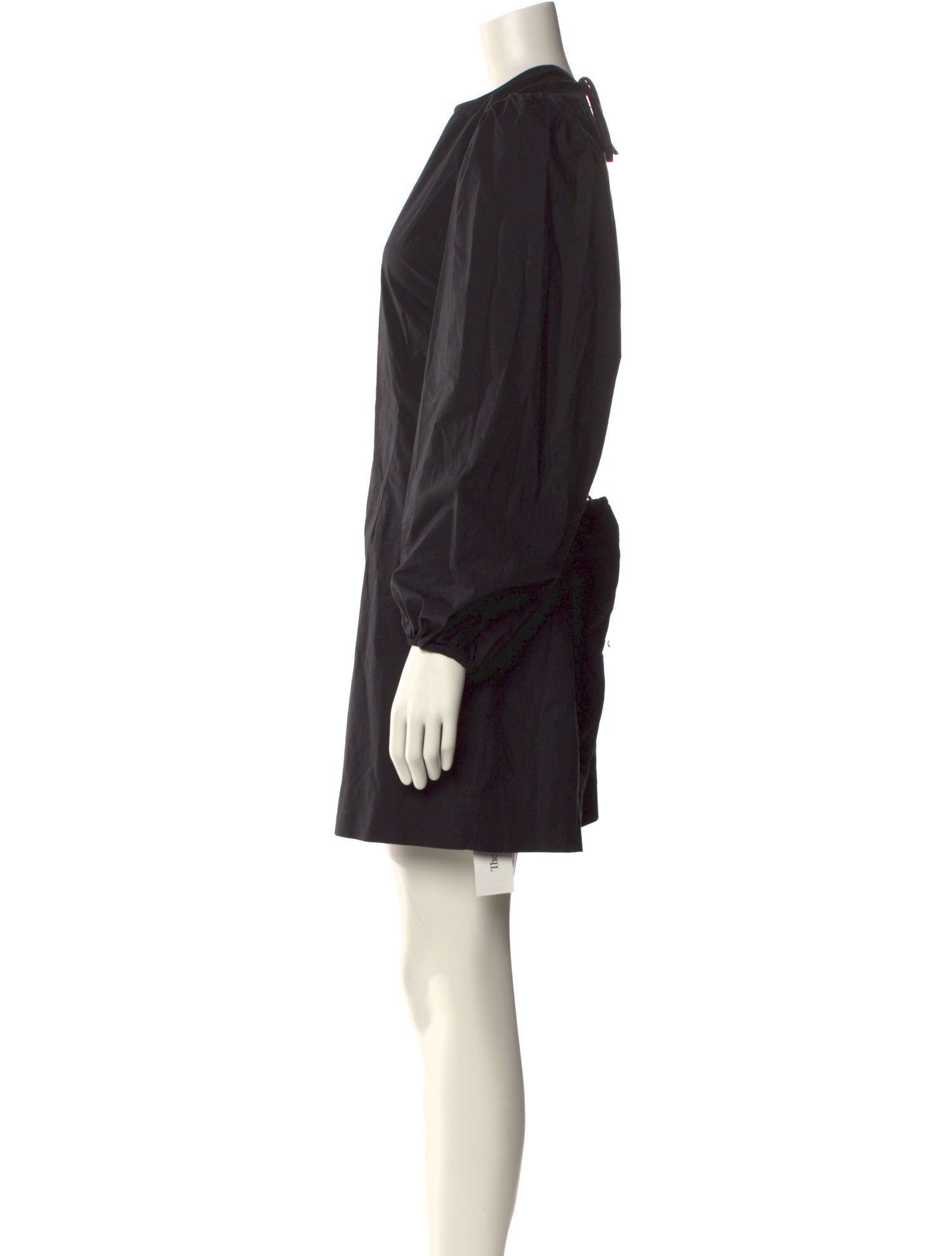 Ganni Crew Neck Mini Dress