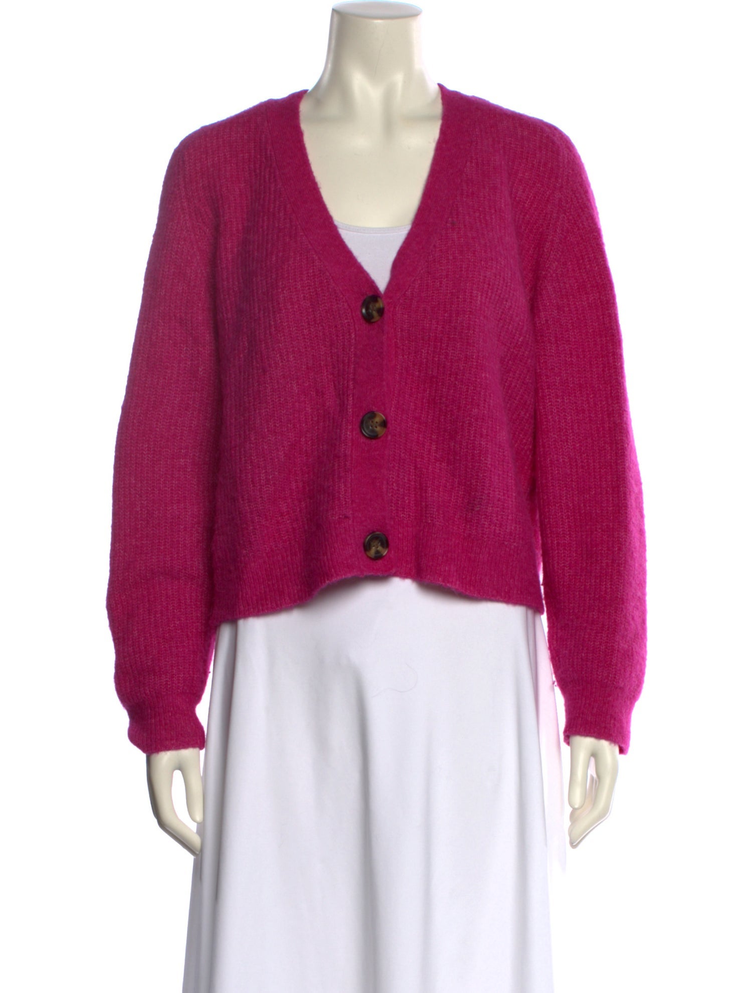 Ganni Wool V-Neck Sweater