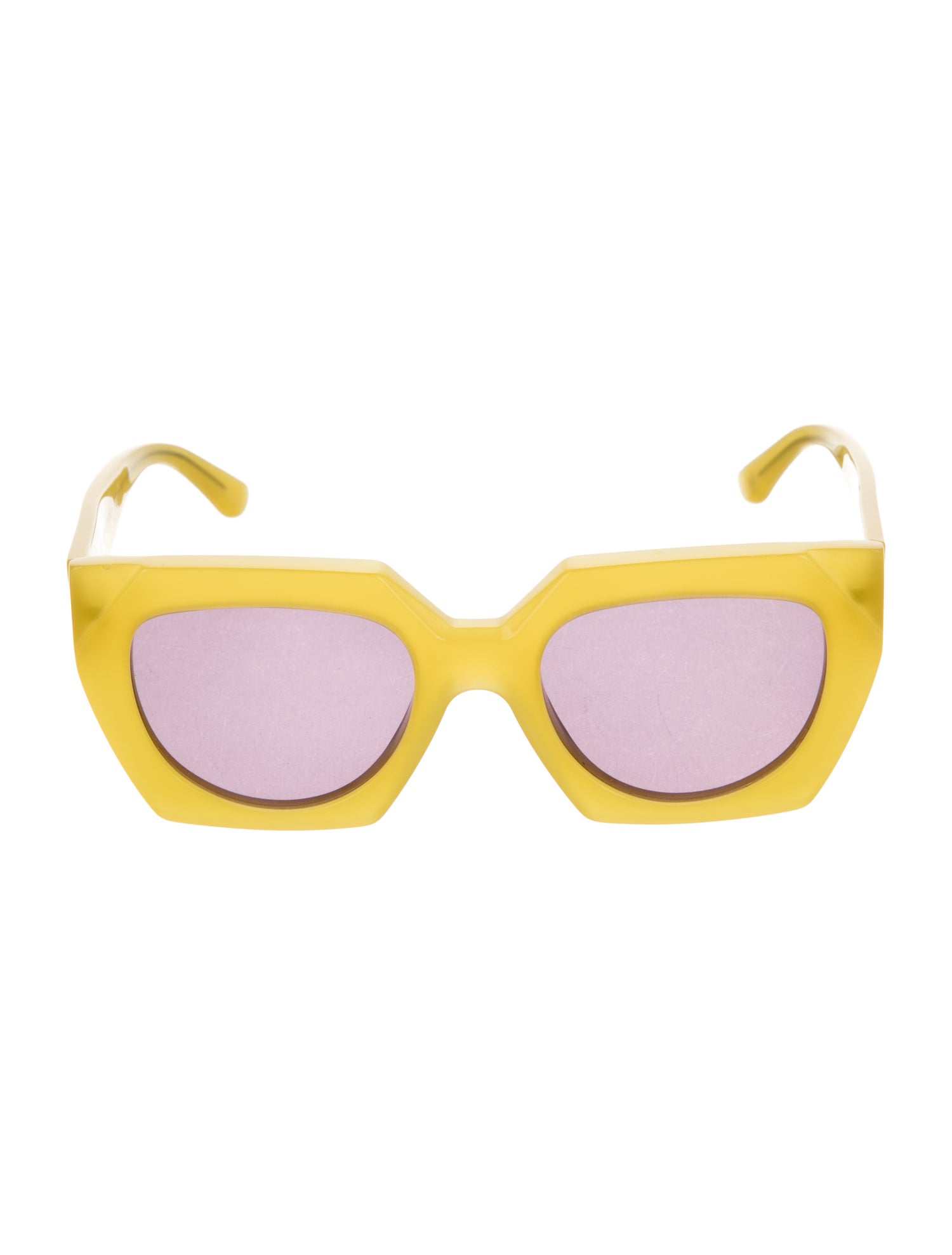 Ganni Square Tinted Sunglasses