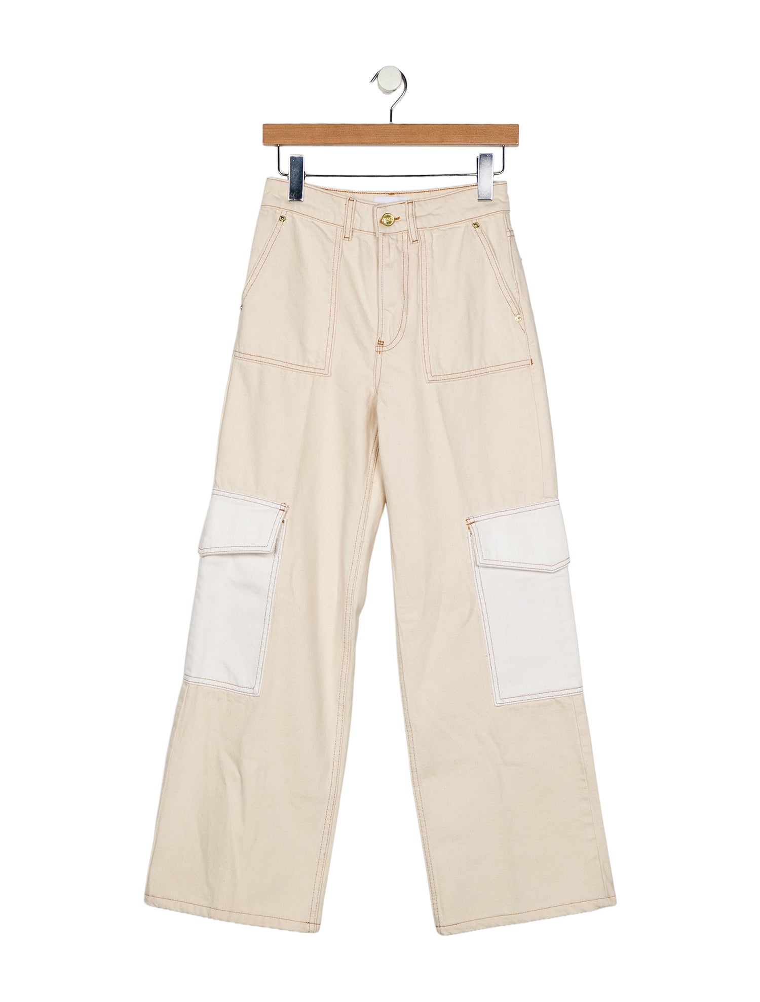 Ganni High-Rise Wide Leg Jeans