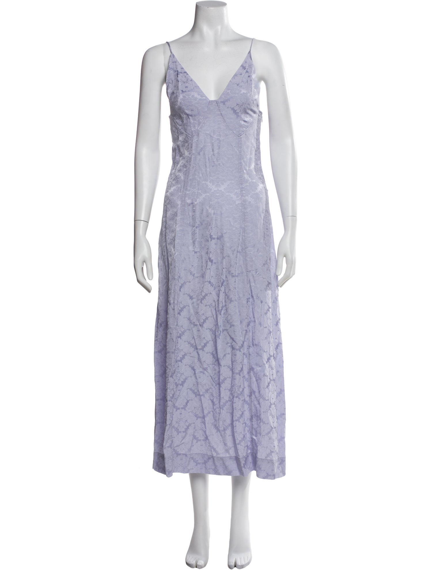 Ganni Floral Print Long Dress