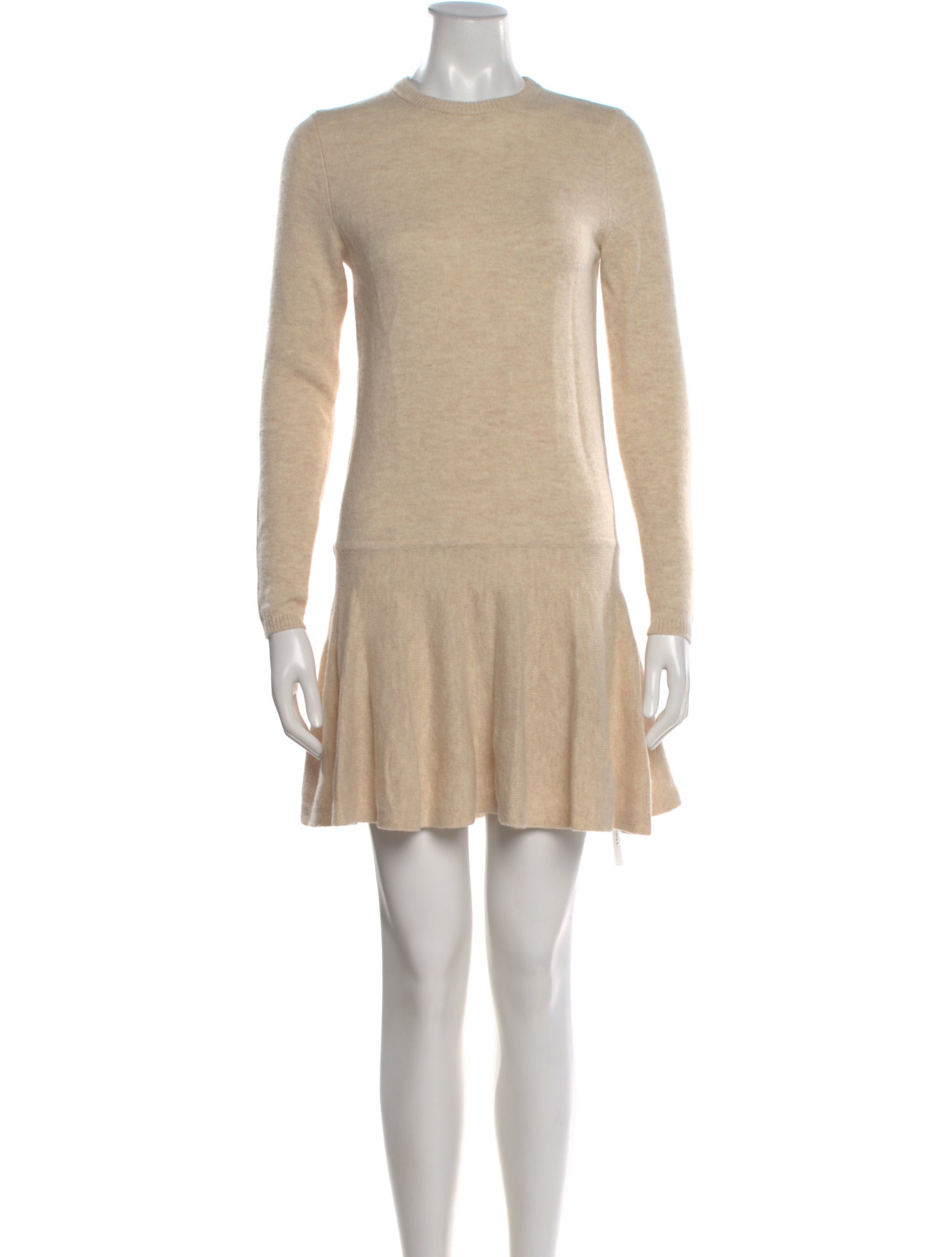 Ganni Merino Wool Mini Dress