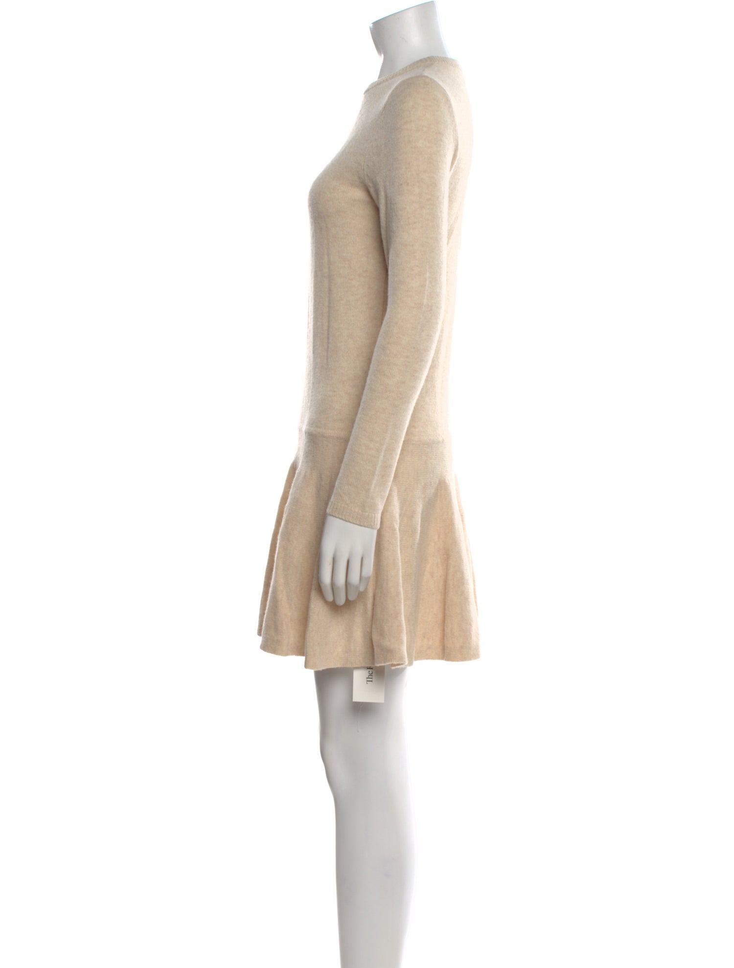 Ganni Merino Wool Mini Dress