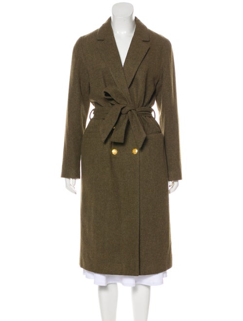 Ganni Coat Green