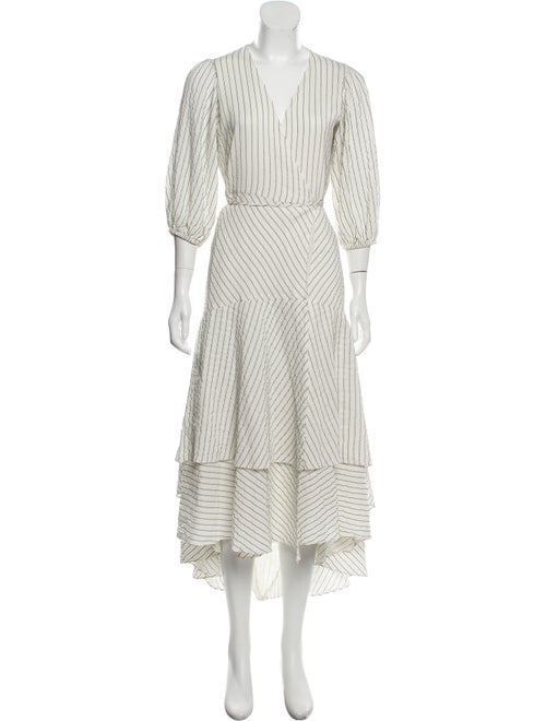 Ganni Silk Long Dress