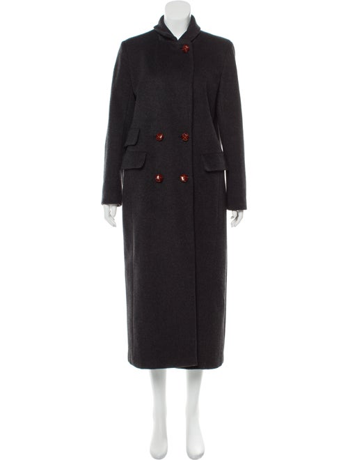 Ganni Wool Coat Wool