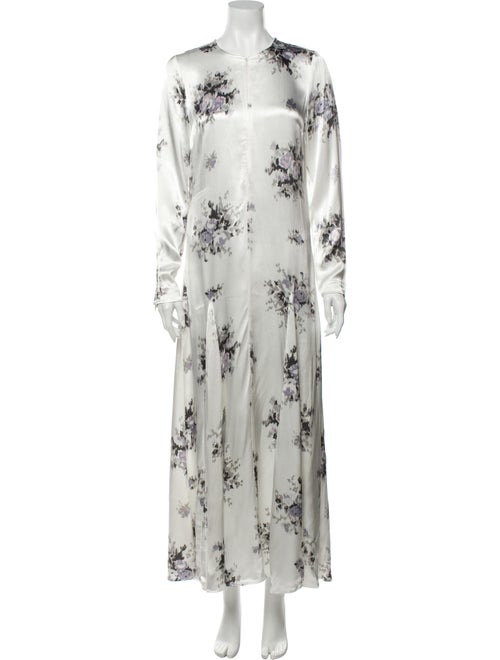 Ganni Cameron Long Dress w/ Tags White