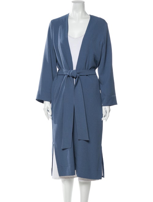 Ganni Trench Coat Blue