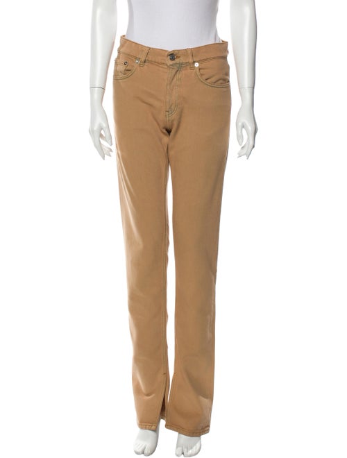 Ganni Mid-Rise Straight Leg Jeans w/ Tags
