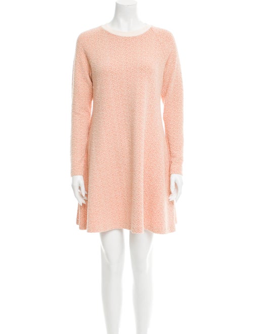 Ganni Scoop Neck Mini Dress
