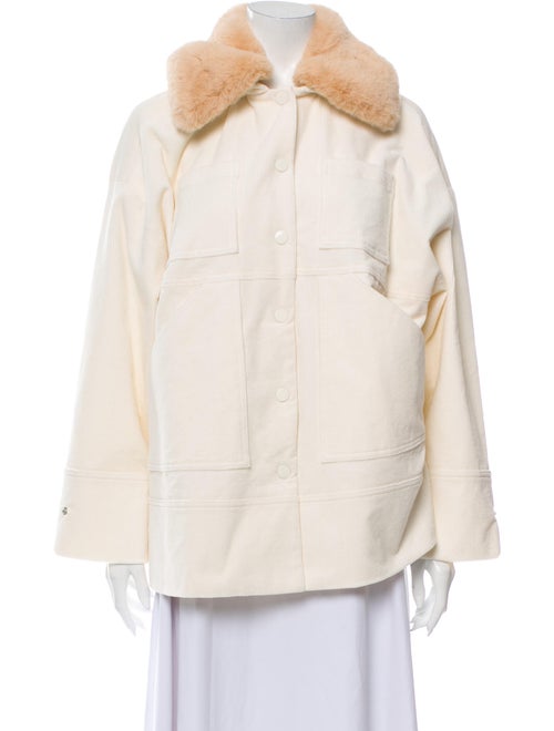 Ganni Jacket w/ Tags White