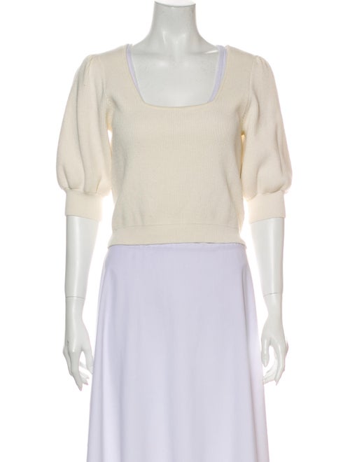 Ganni Scoop Neck Sweater