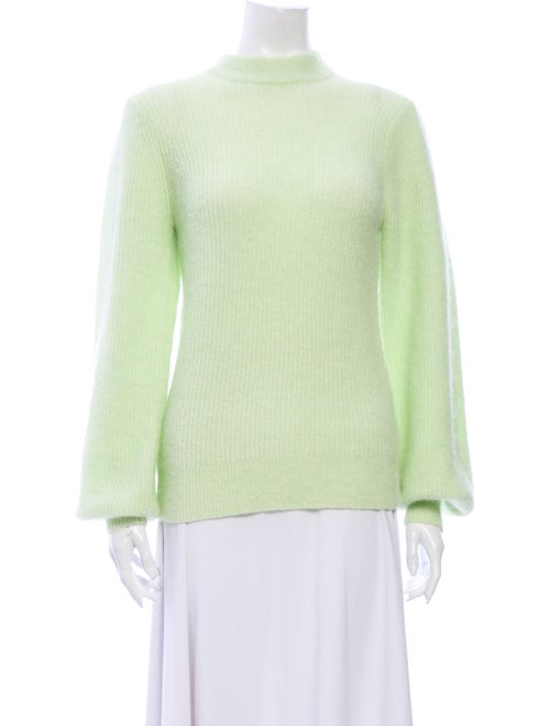 Ganni Mock Neck Sweater w/ Tags Green