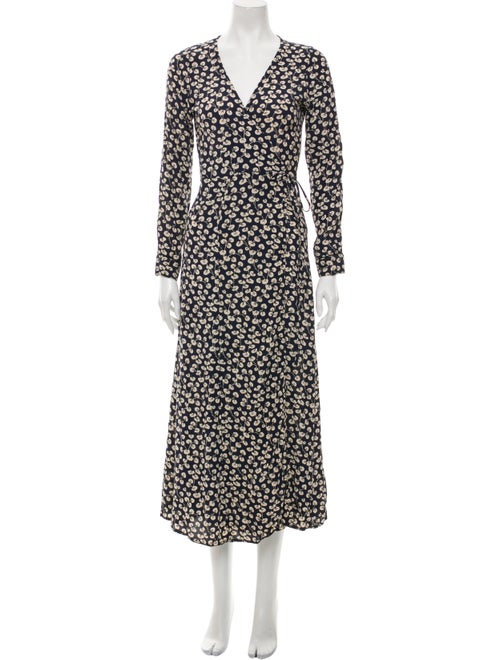 Ganni Printed Midi Length Dress