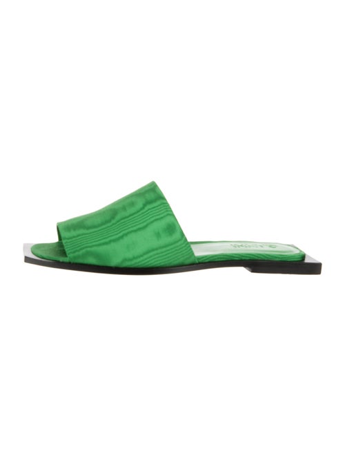 Ganni Slides Green