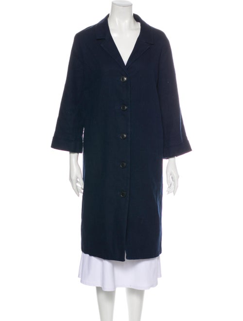Ganni Coat Blue