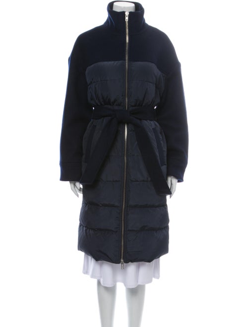 Ganni Down Coat Blue