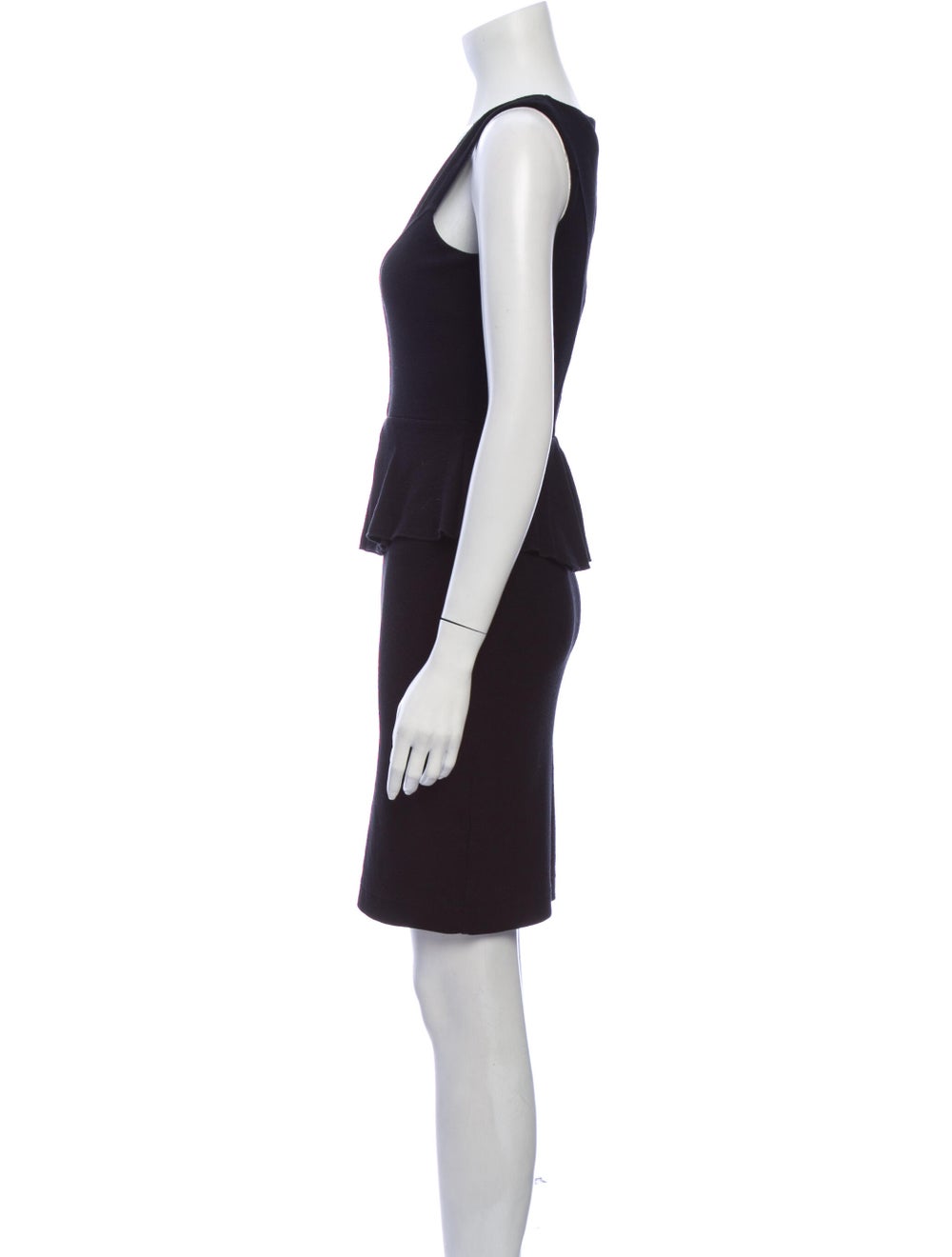 Ganni V-Neck Mini Dress - image 2