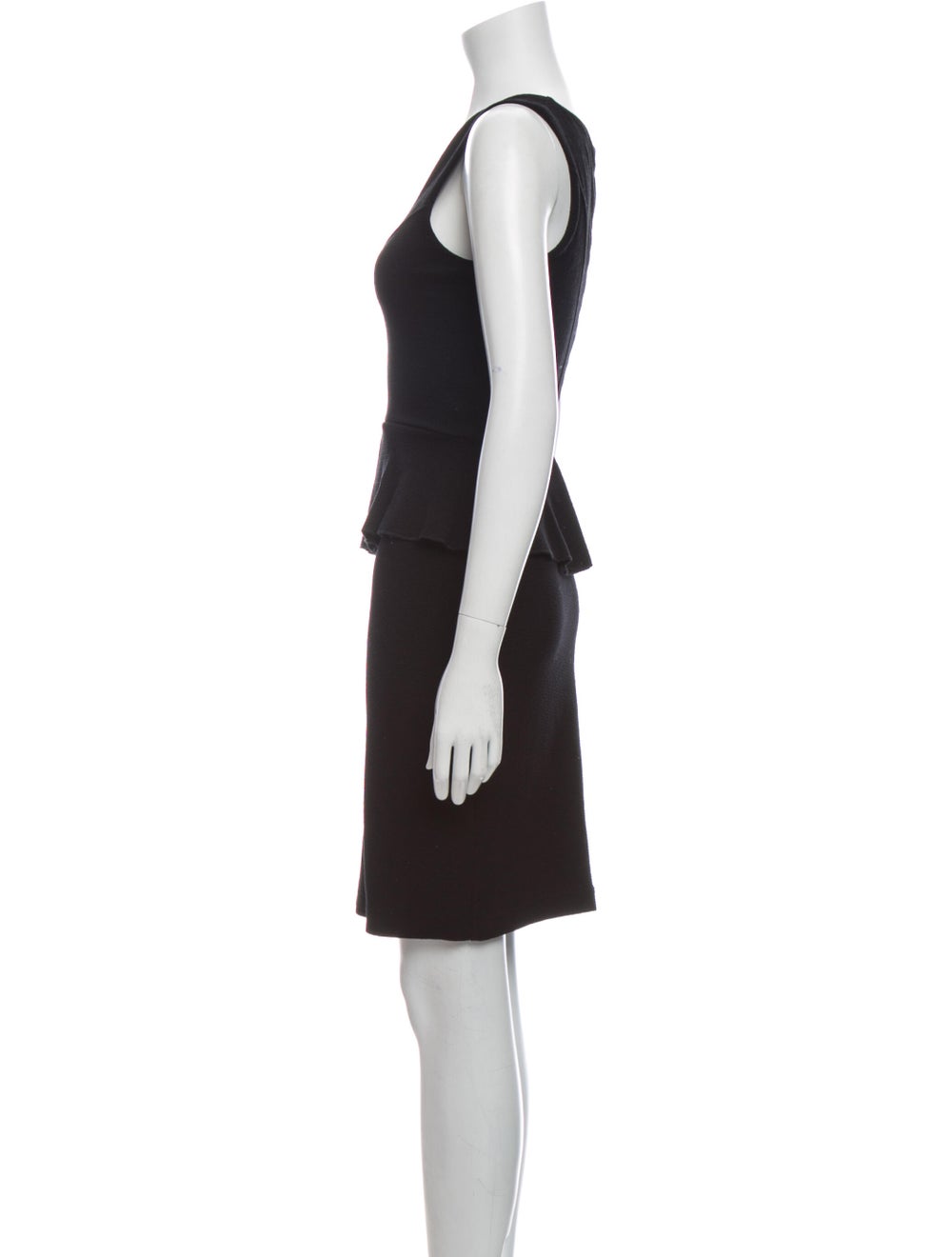 Ganni V-Neck Mini Dress - image 2