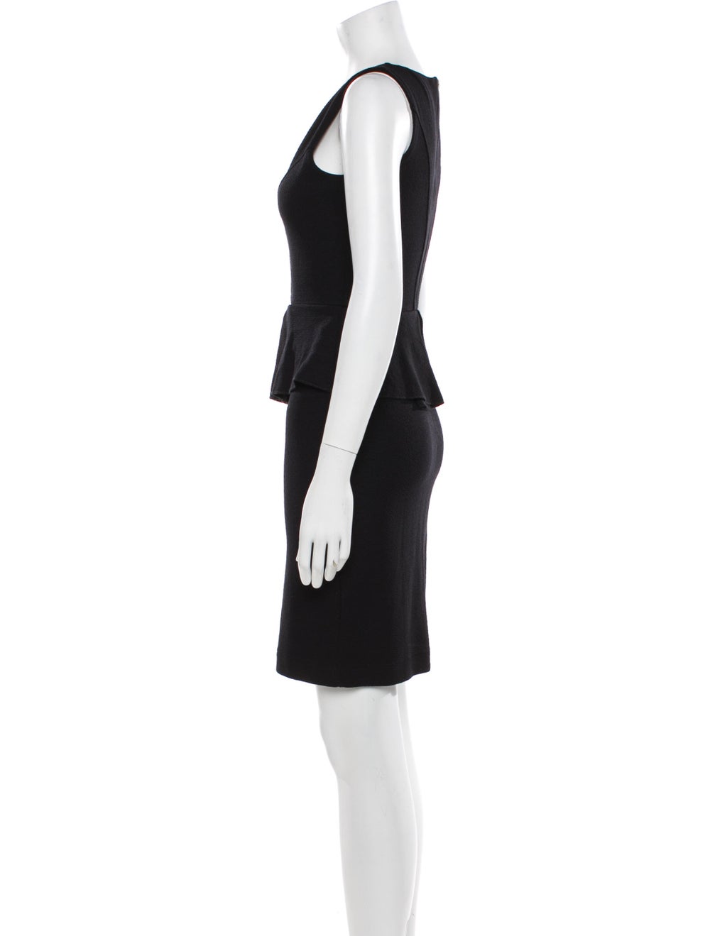 Ganni V-Neck Mini Dress - image 2