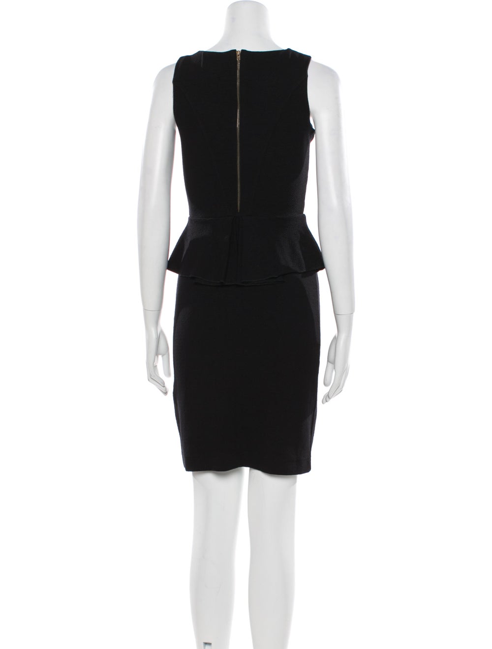 Ganni V-Neck Mini Dress - image 3