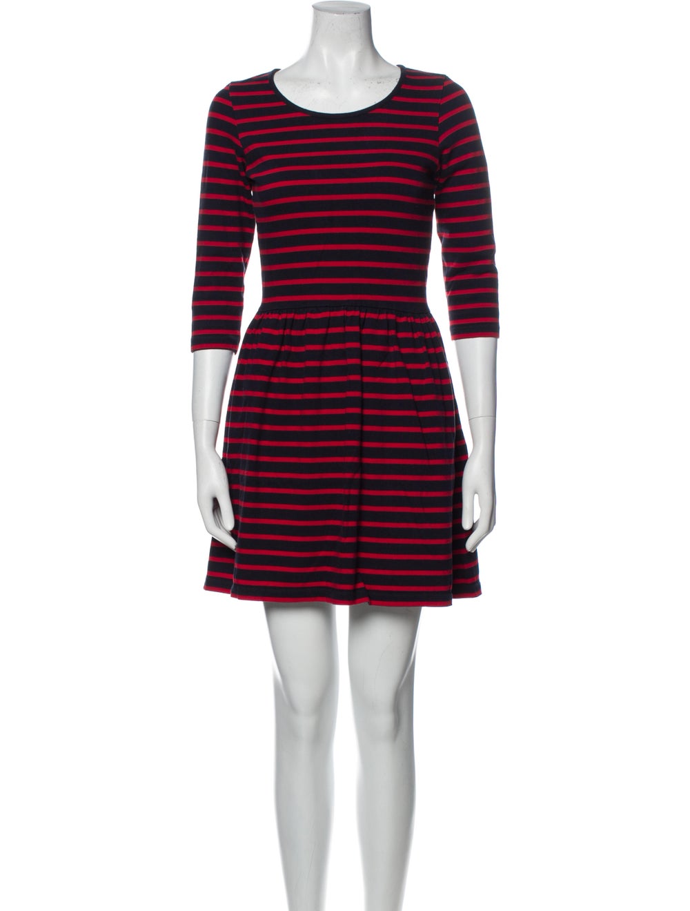 Ganni Striped Mini Dress - image 1