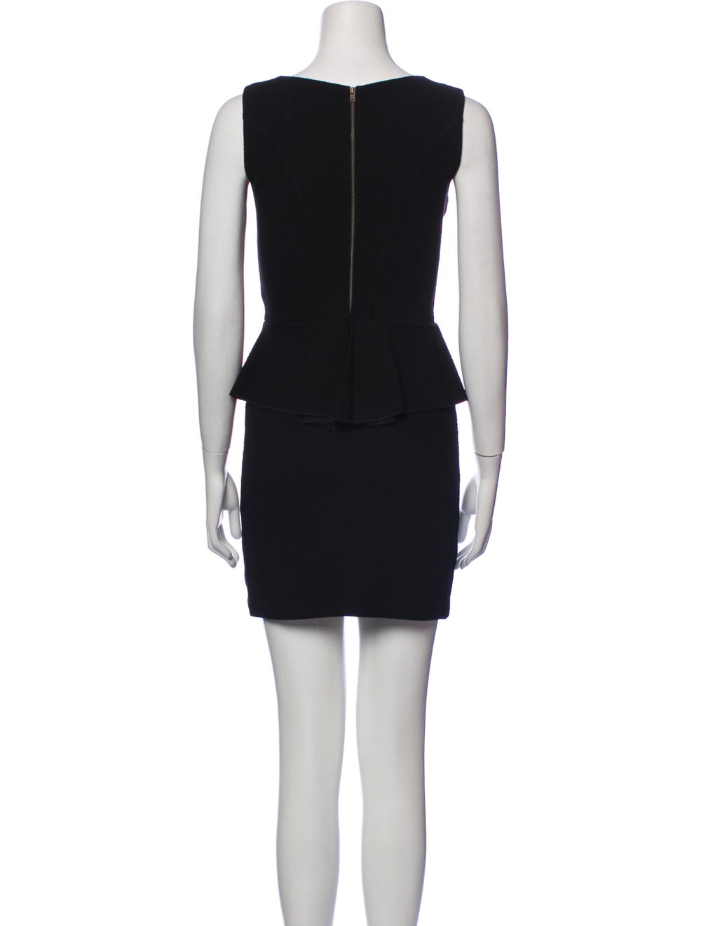 Ganni V-Neck Mini Dress - image 3