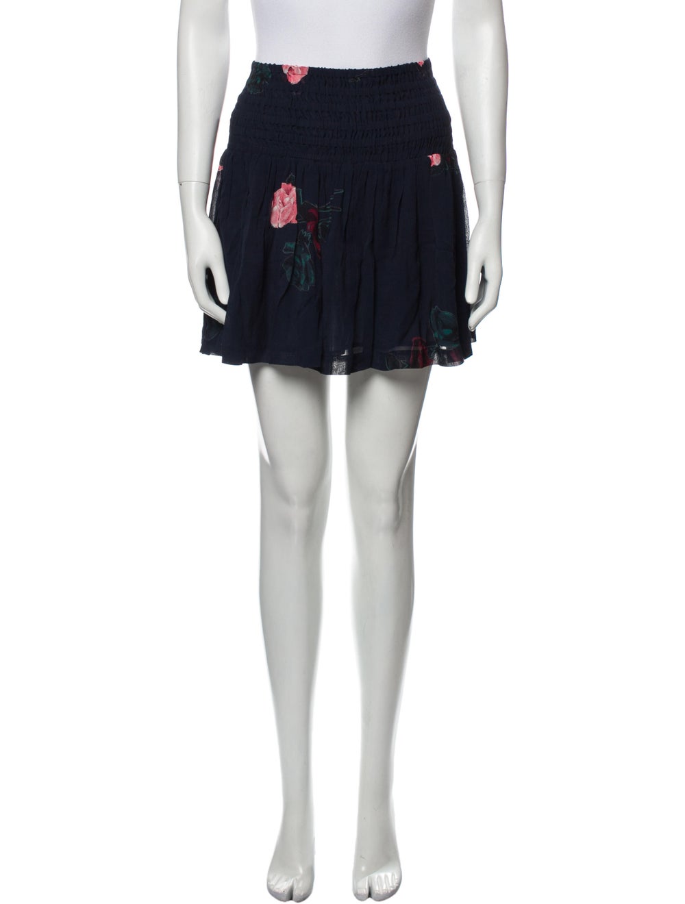 Ganni Printed Mini Skirt - image 1