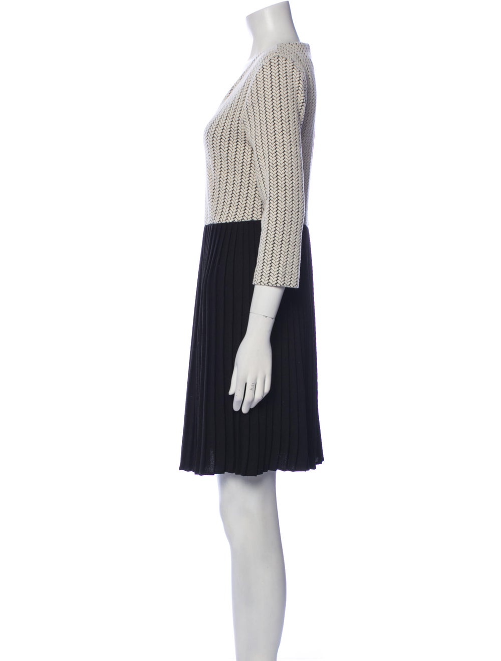 Ganni V-Neck Mini Dress - image 2