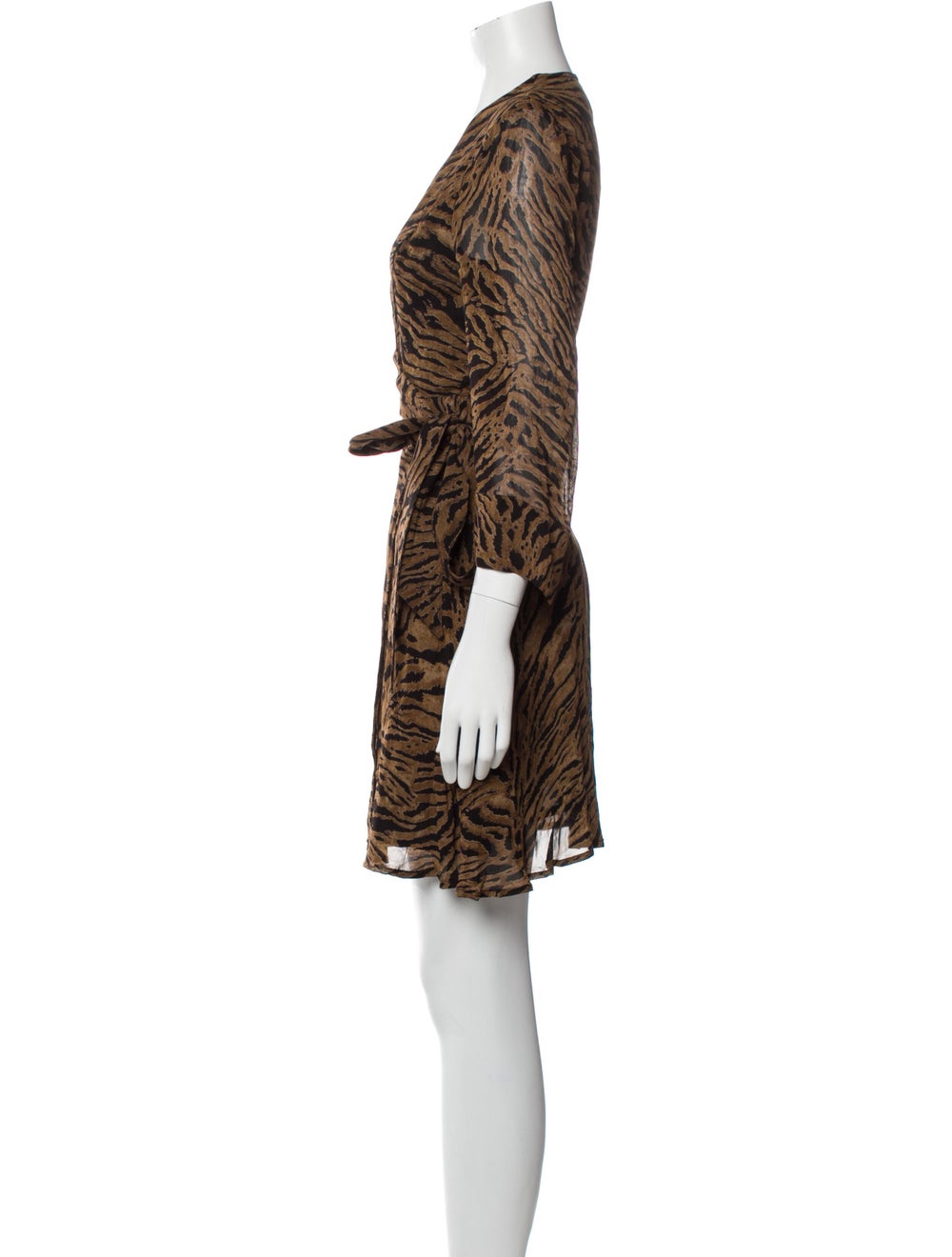 Ganni Animal Print Mini Dress w/ Tags - image 2