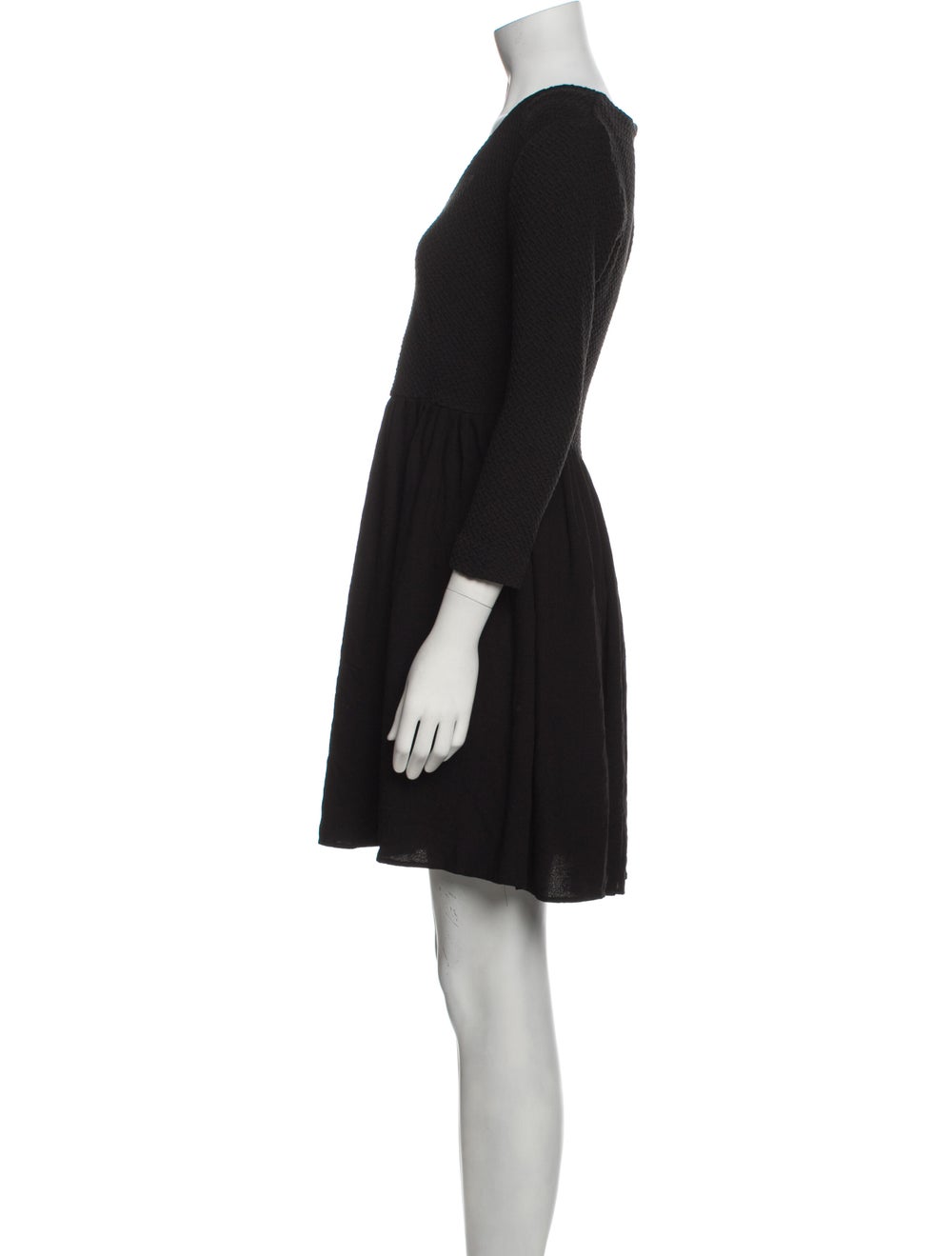 Ganni V-Neck Mini Dress - image 2
