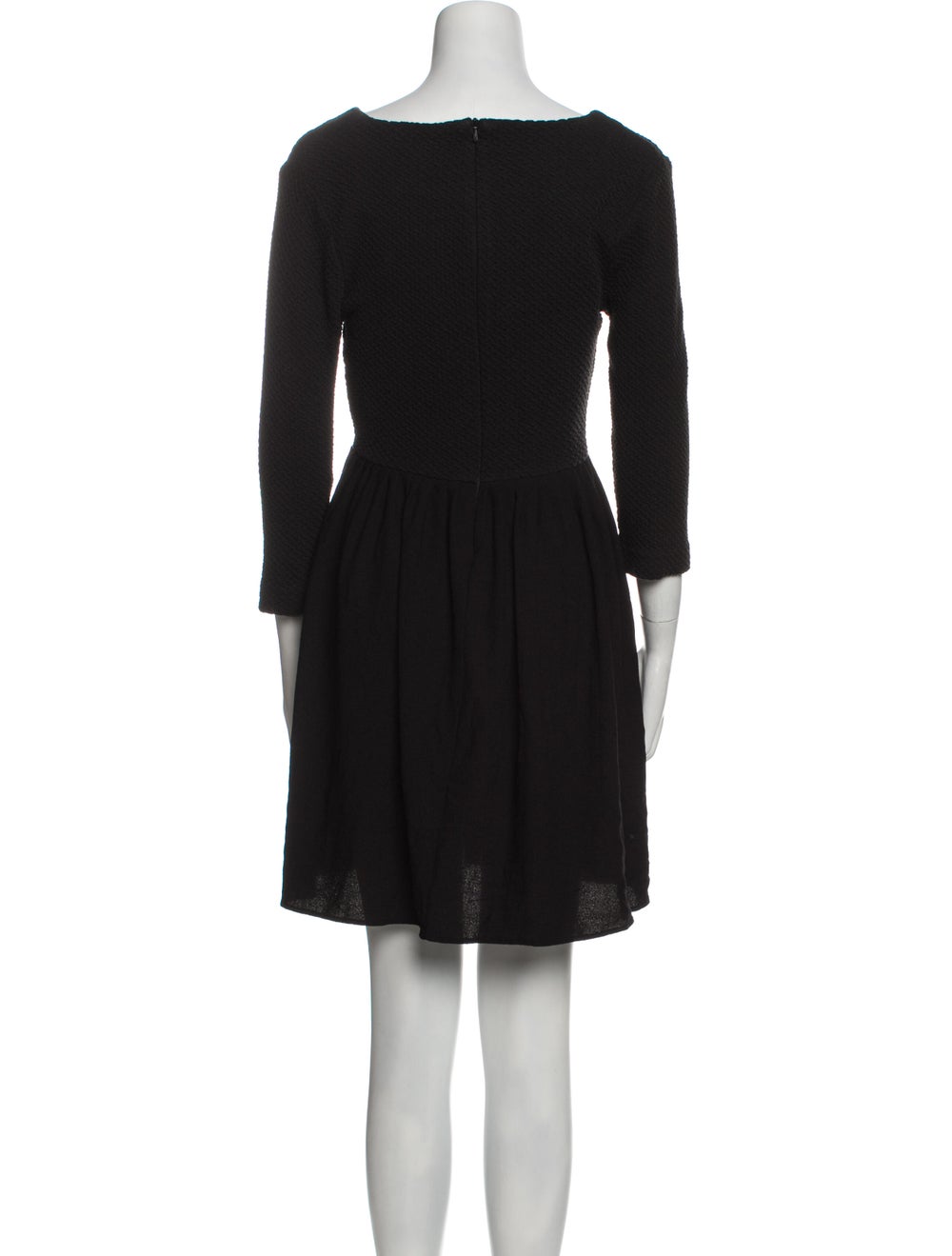 Ganni V-Neck Mini Dress - image 3
