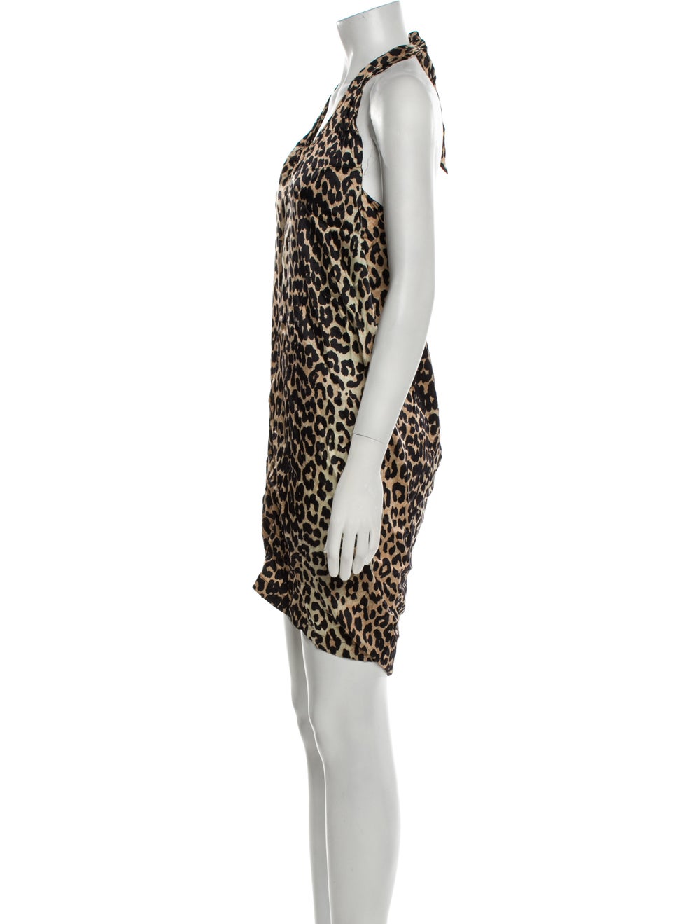 Ganni Silk Mini Dress - image 2