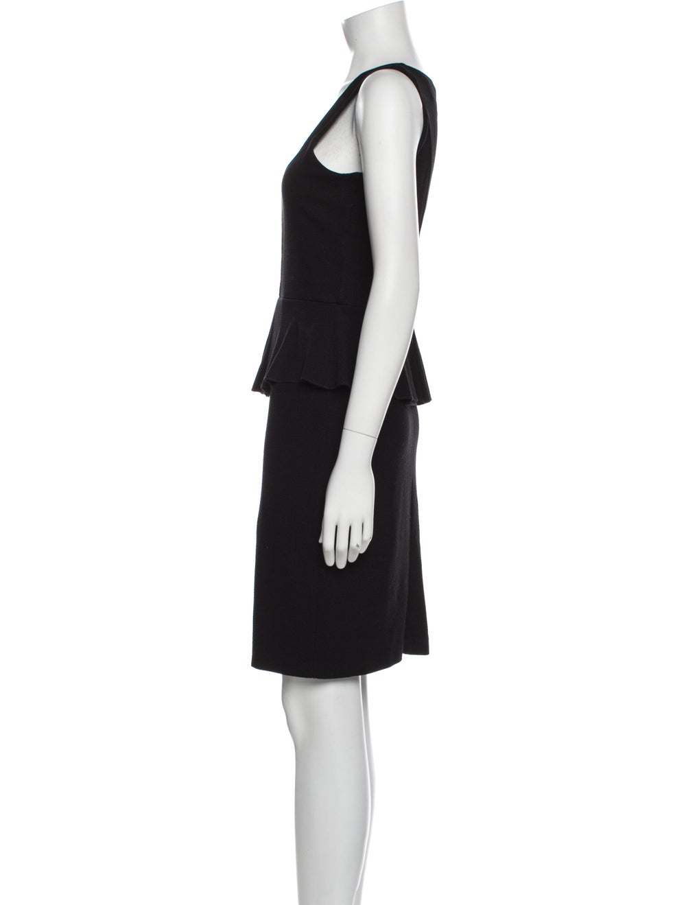 Ganni V-Neck Mini Dress - image 2