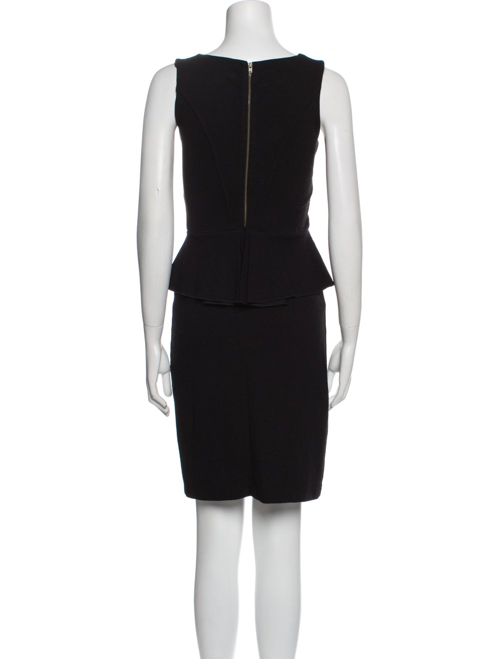 Ganni V-Neck Mini Dress - image 3