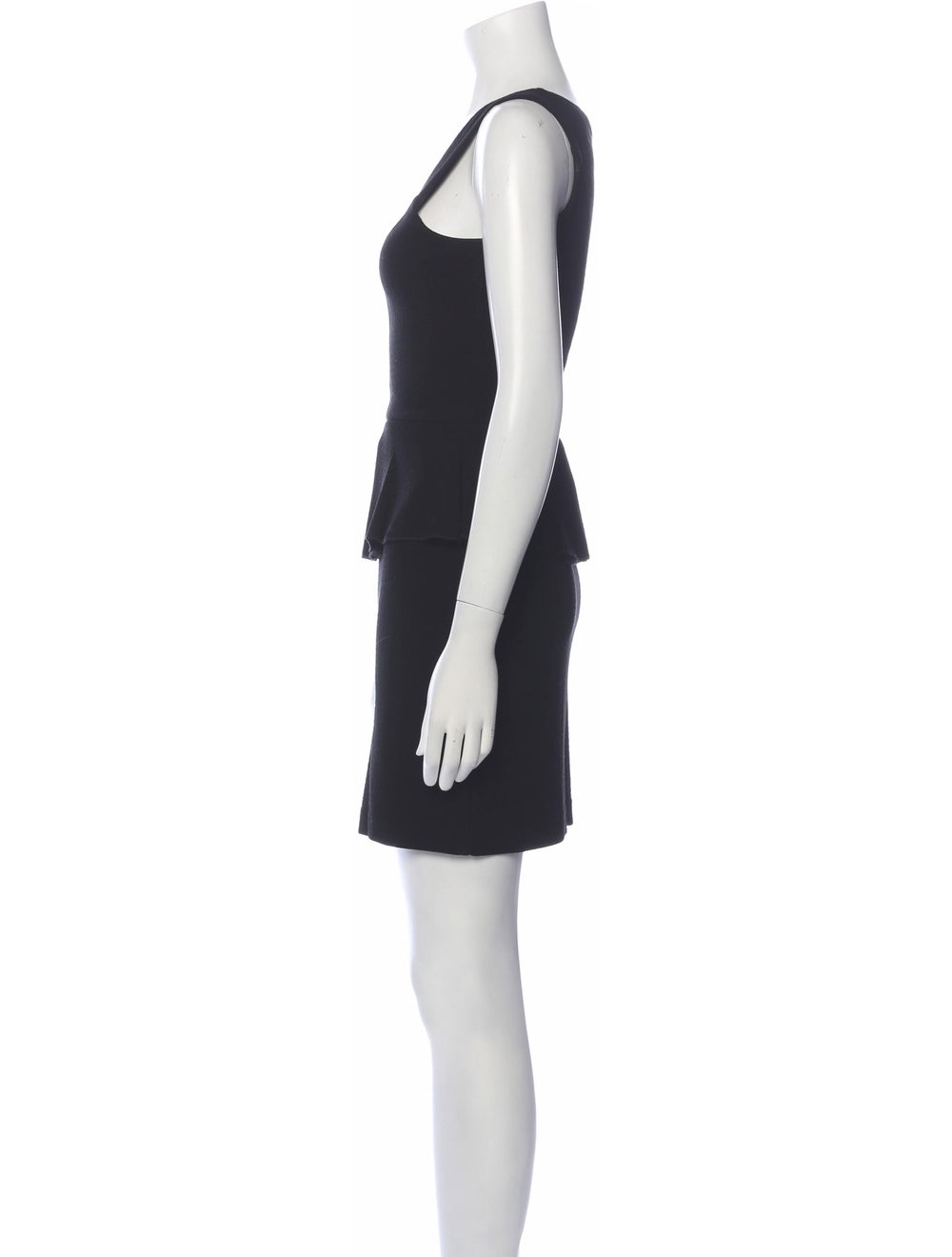 Ganni V-Neck Mini Dress - image 2