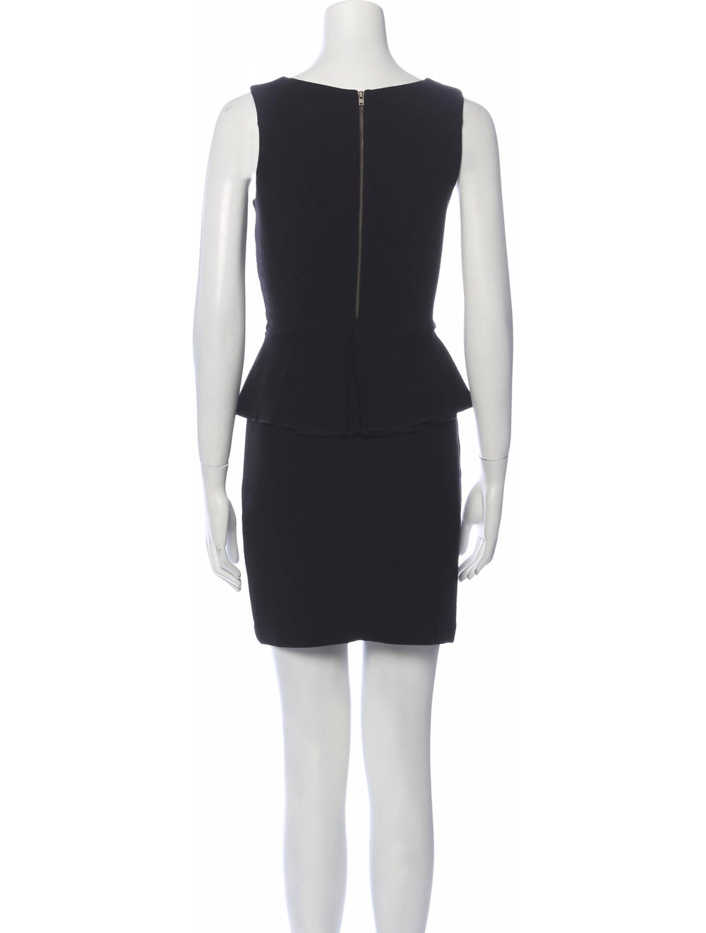 Ganni V-Neck Mini Dress - image 3