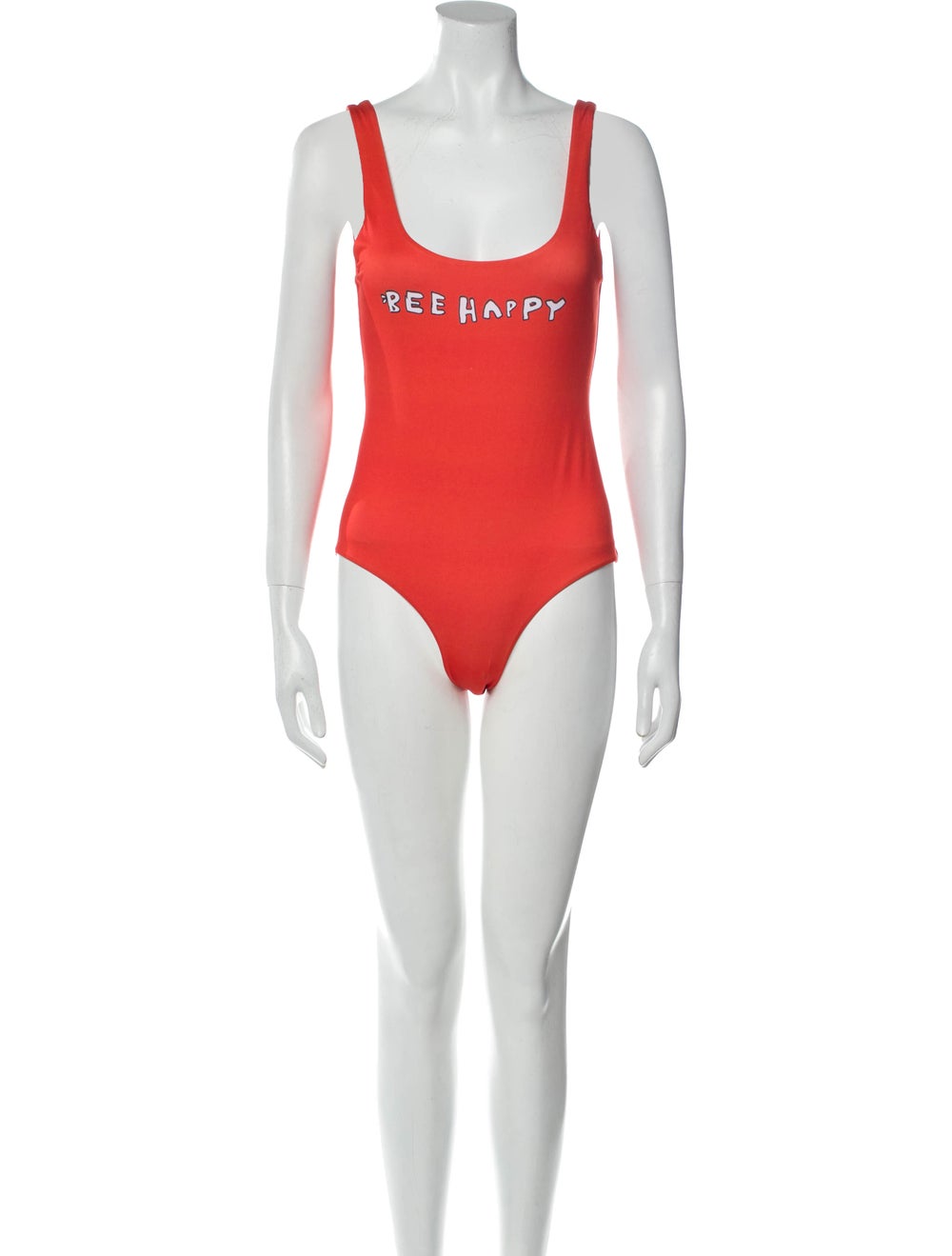 Ganni Graphic Print One-Piece w/ Tags - image 1
