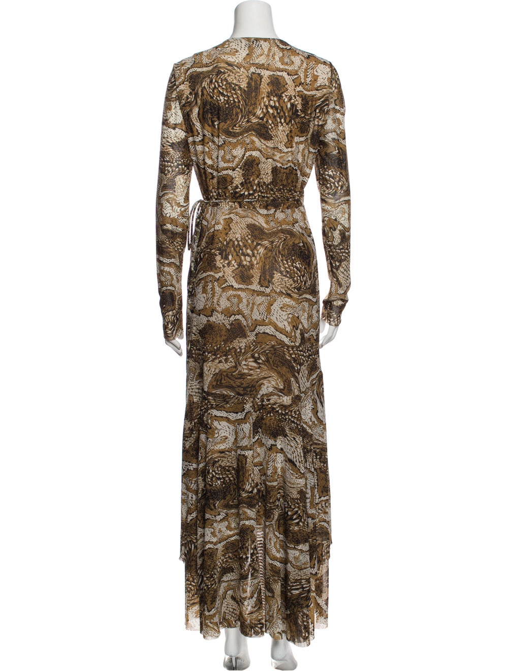 Ganni Animal Print Long Dress - image 3