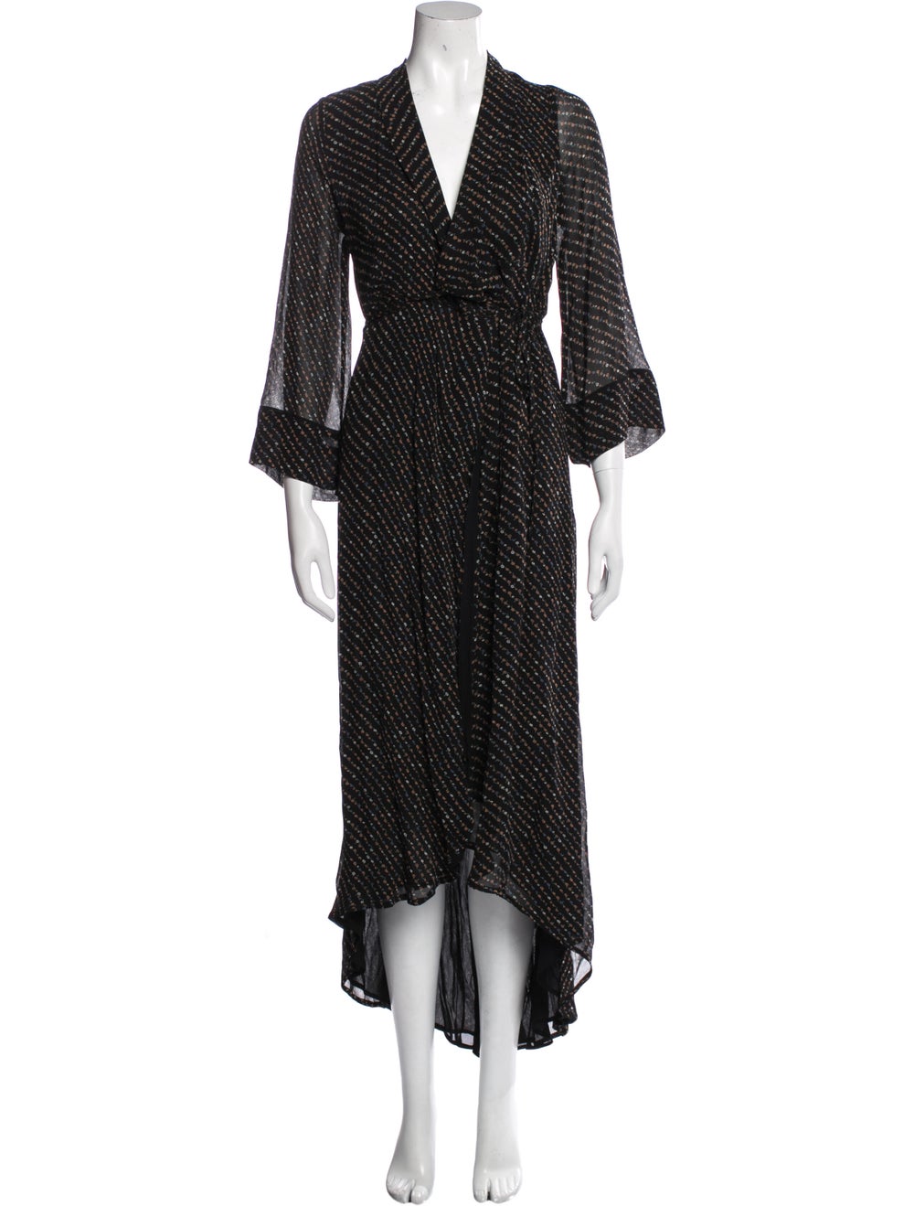 Ganni Printed Long Dress - image 1