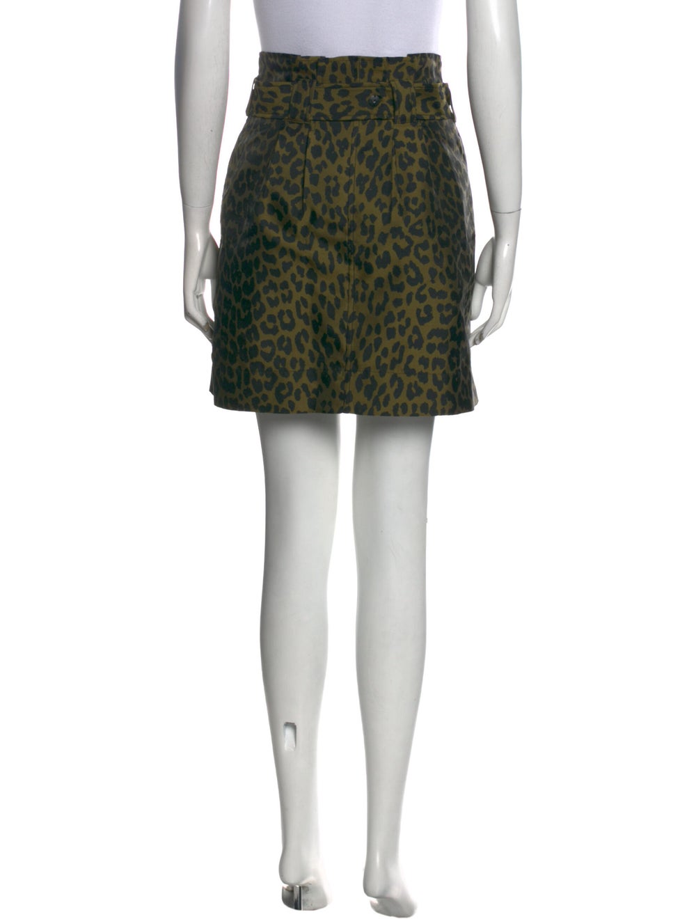 Ganni Animal Print Mini Skirt - image 3