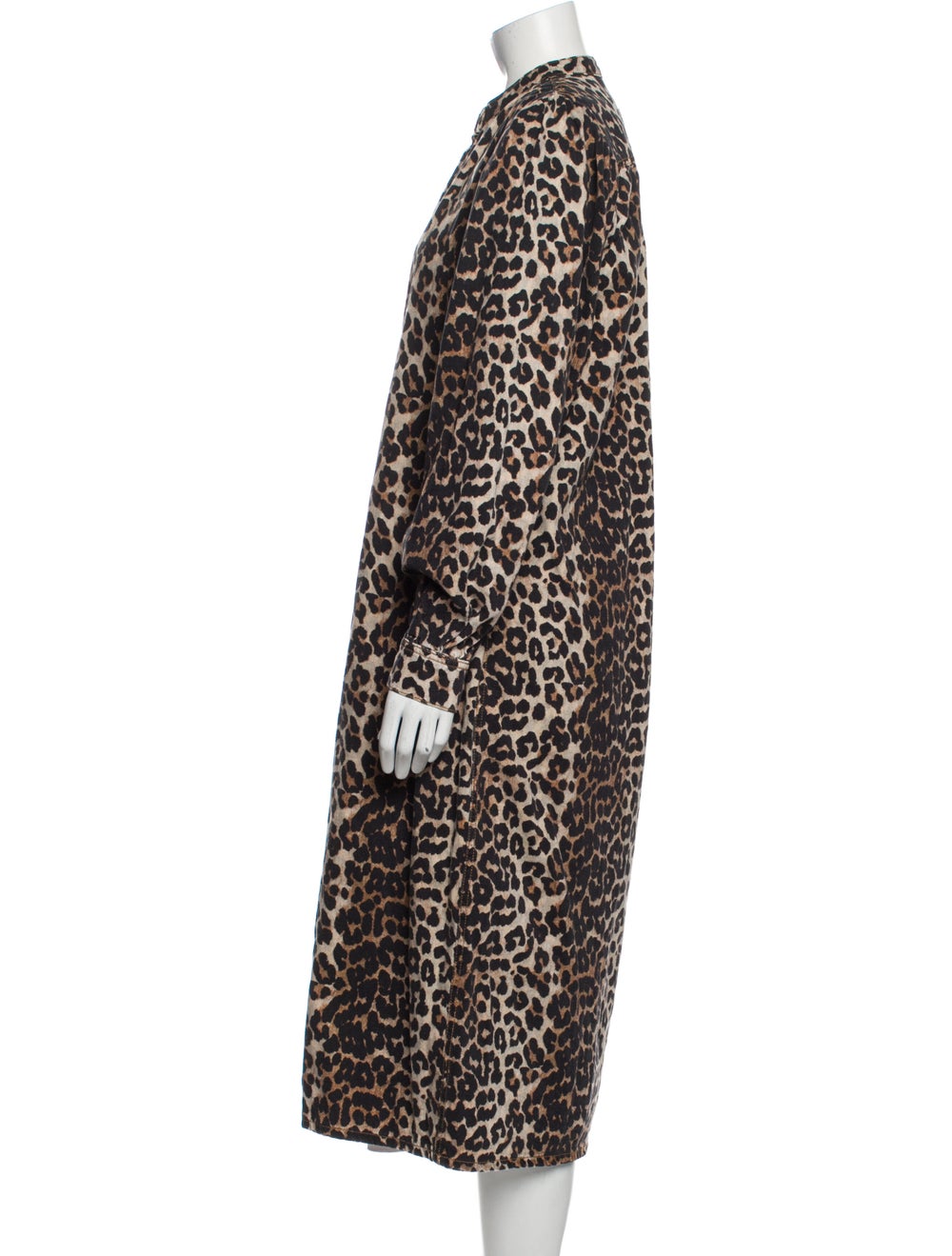 Ganni Animal Print Coat - image 2