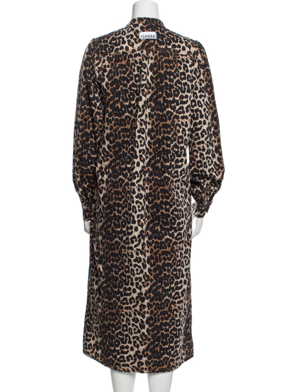 Ganni Animal Print Coat - image 3