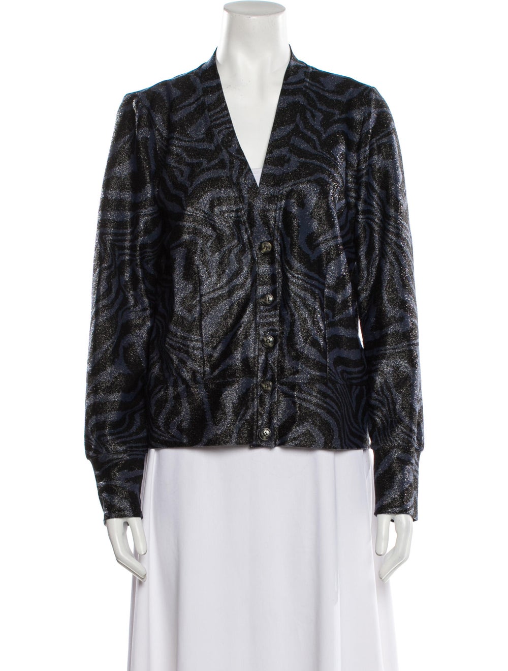 Ganni Printed Evening Jacket - image 1