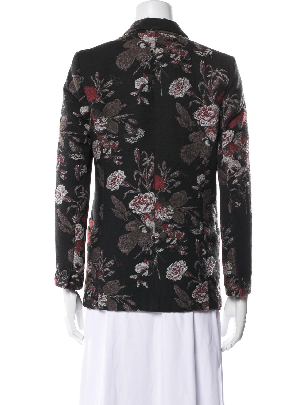Ganni Floral Print Blazer - image 3
