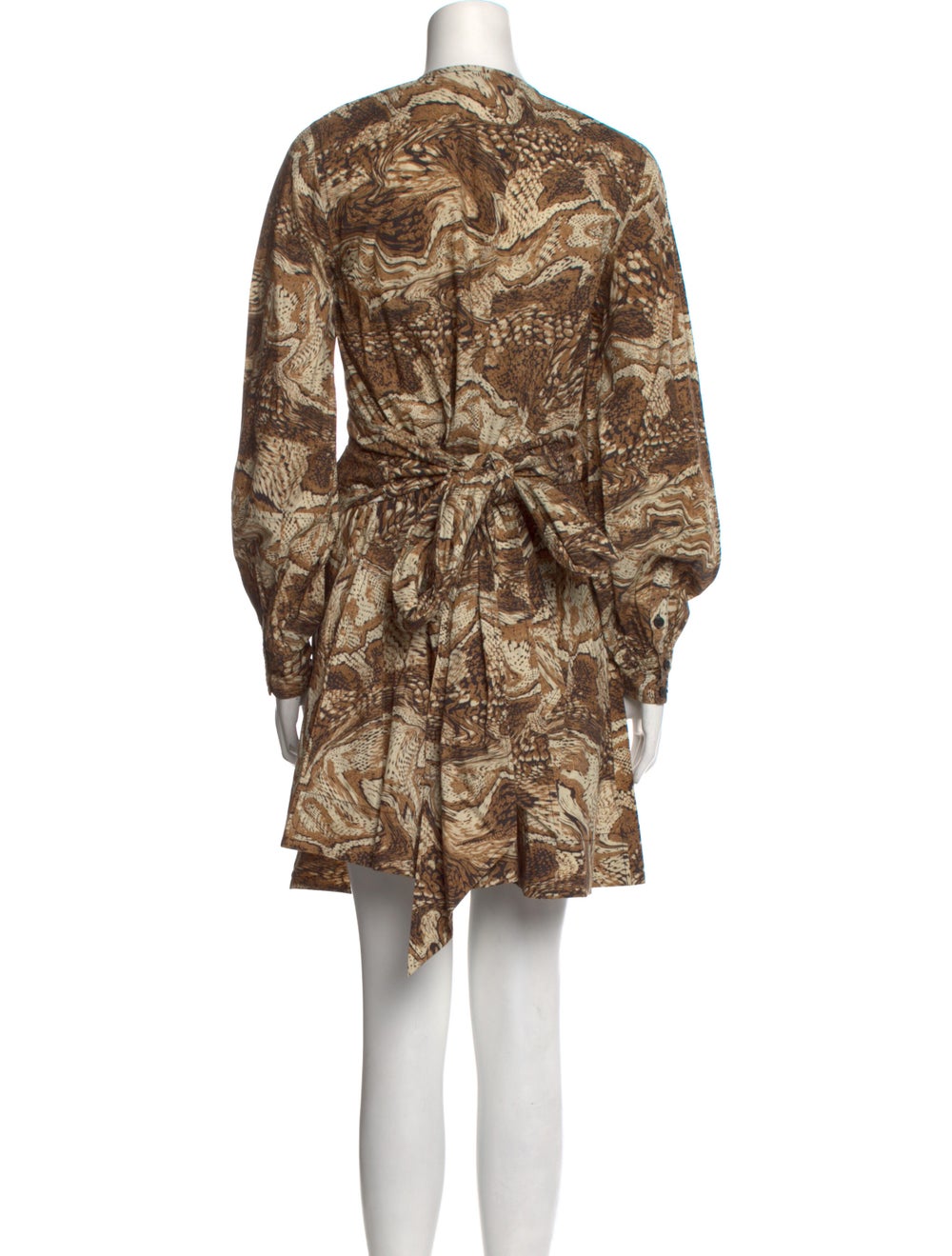 Ganni Animal Print Mini Dress - image 3